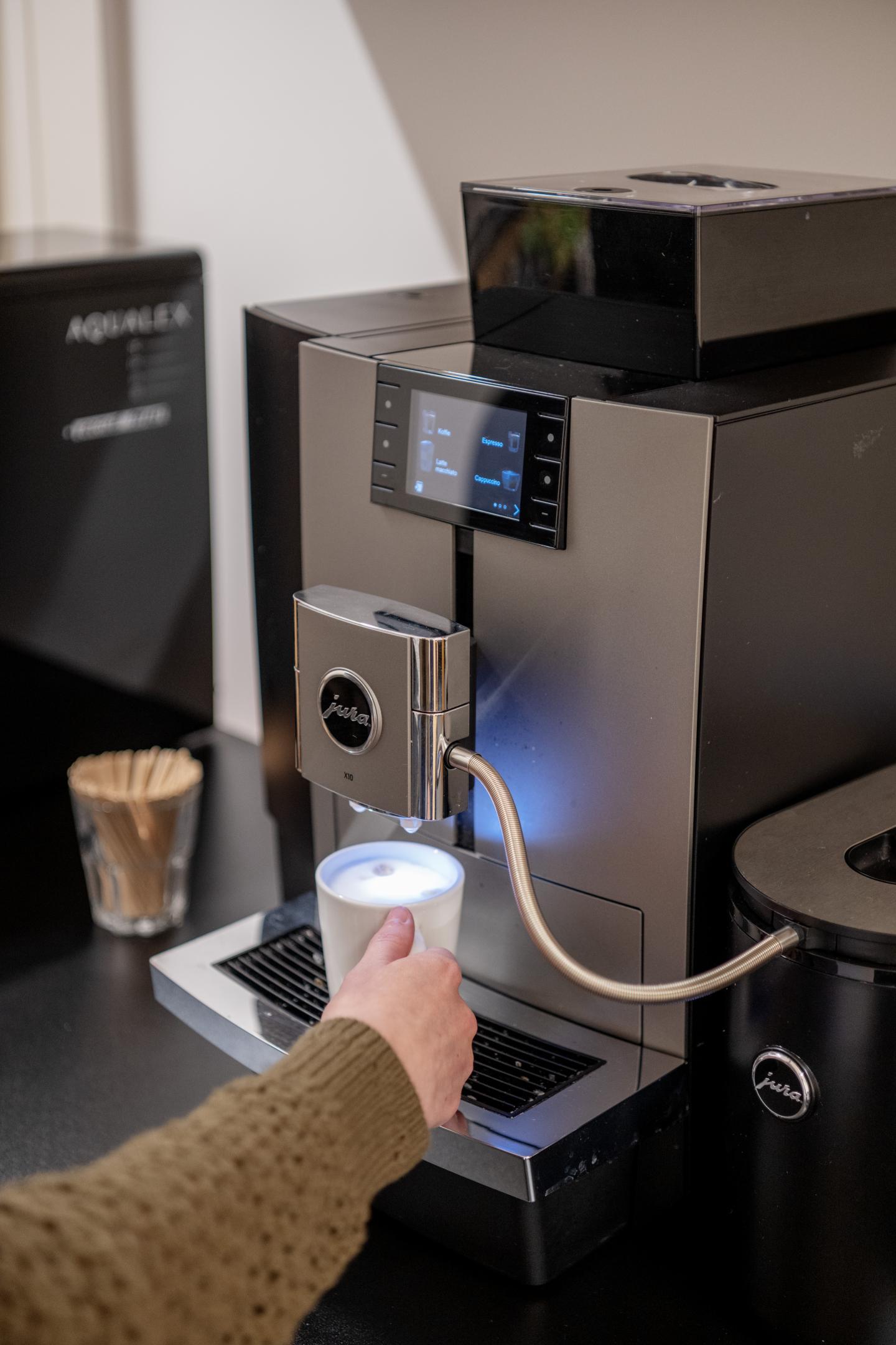 foto koffiemachine bij vergaderzalen