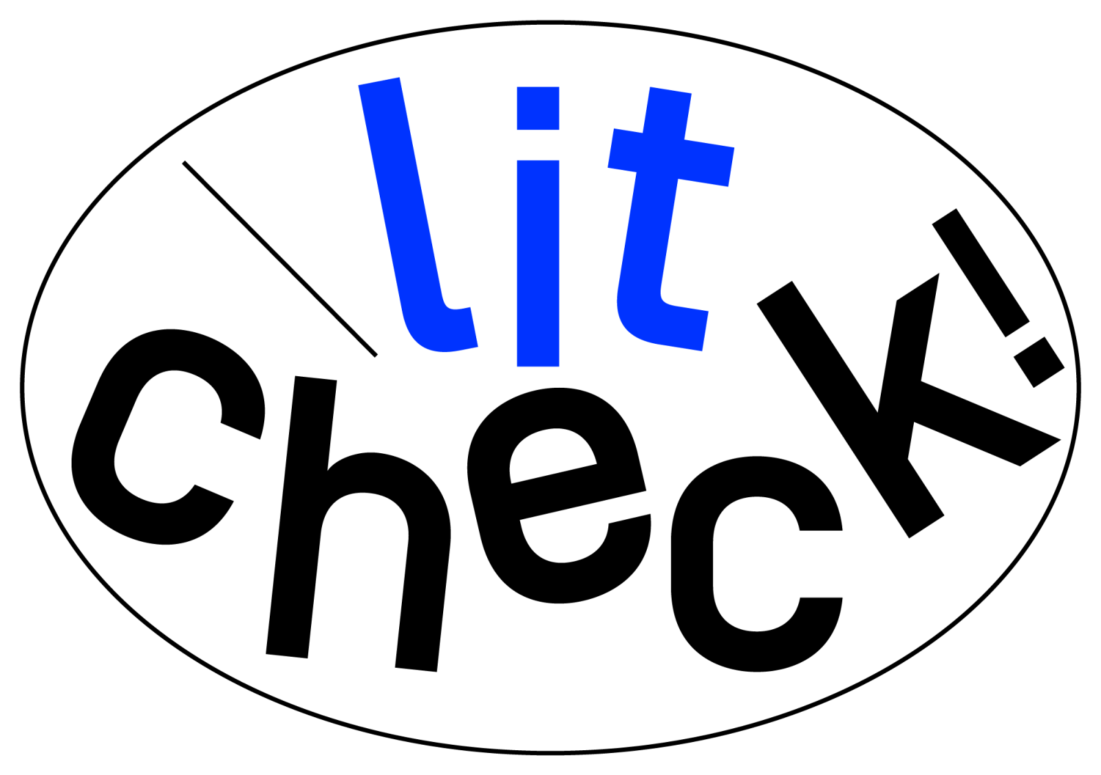 Lit check! logo
